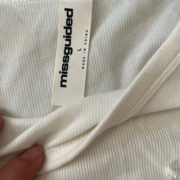 Missguided+ White Embellished Tank Top - Picture 4 of 7